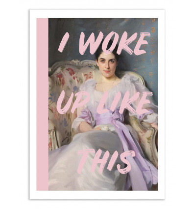 Art-Poster - I woke up like this - Ruby and B