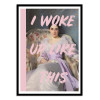 Art-Poster - I woke up like this - Ruby and B