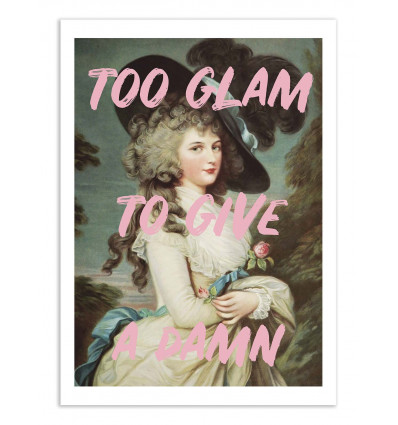 Art-Poster - Too glam - Ruby and B
