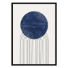 Art-Poster - Blue sun - Miuus studio