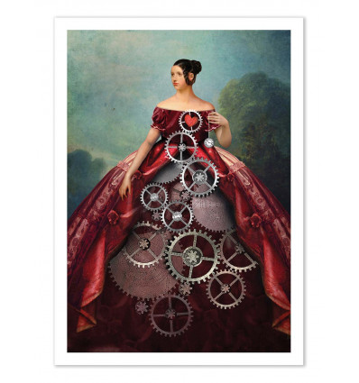 Art-Poster - Wheel of fortune - Catrin Welz-Stein