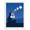 Art-Poster - Moon phases - Joey Guidone