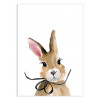 Art-Poster - Bunny bow - Mercedes Lopez Charro