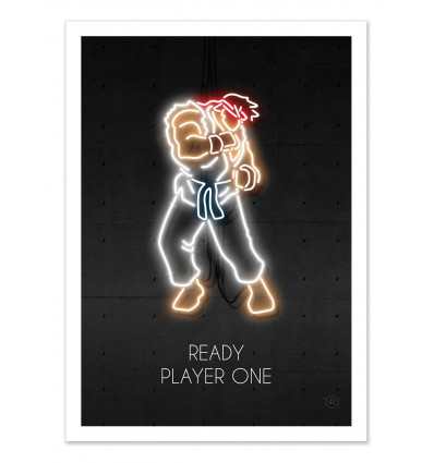 Art-Poster - Ready player one - Rubiant
