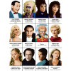 Art-Poster - Tim Burton characters - Olivier Bourdereau