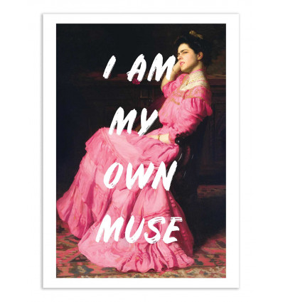 Art-Poster - My own muse Version 2 - Ruby and B