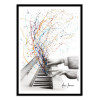 Art-Poster - The Keyboard solo - Ashvin Harrison
