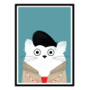 Art-Poster - Cat Elvis - Doozal