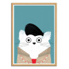 Art-Poster - Cat Elvis - Doozal