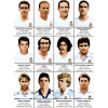 Art-Poster - Legends of Real Madrid - Olivier Bourdereau