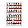 Art-Poster - Legends of AC Milan - Olivier Bourdereau