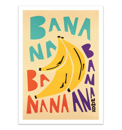 Art-Poster - Banana - Fox and Velvet