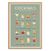 Art-Poster - Essential cocktails guide - Frog Posters