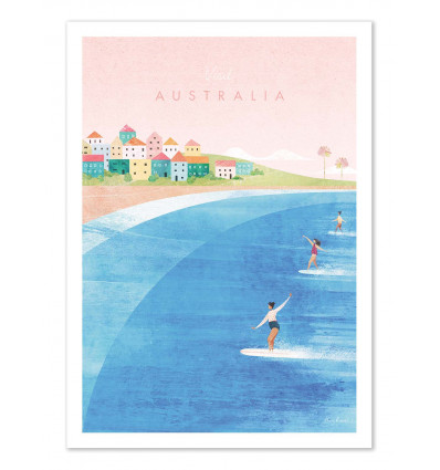 Art-Poster - Visit Australia - Henry Rivers
