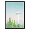 Art-Poster - Visit Seattle - Henry Rivers