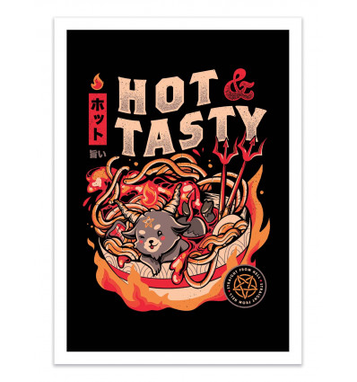 Art-Poster - Hot and Tasty - EduEly