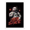 Art-Poster - I want you to give me space - EduEly