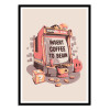 Art-Poster - Insert coffee to begin - EduEly