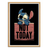 Art-Poster - Not today Stitch - EduEly