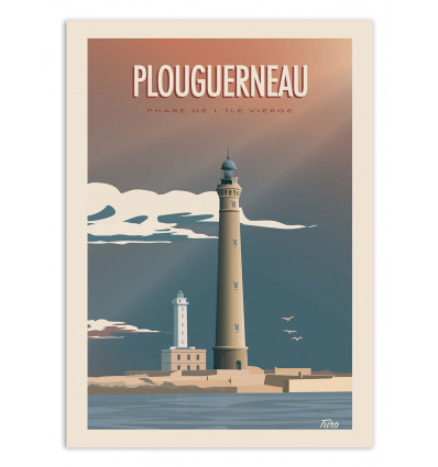 Art-Poster - Plouguerneau - Turo