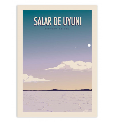 Art-Poster - Salar de Uyuni - Turo
