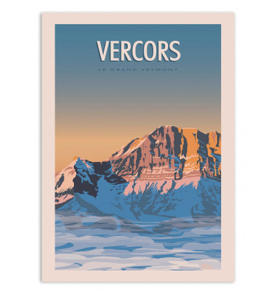 Art-Poster - Vercors - Turo