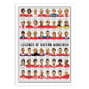 Art-Poster - Legends of Bayern Munchen - Olivier Bourdereau