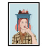 Art-Poster - Hat table - Silja Goetz