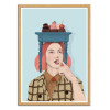 Art-Poster - Hat table - Silja Goetz