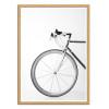 Art-Poster - Ride my bike - Albertine Baronius