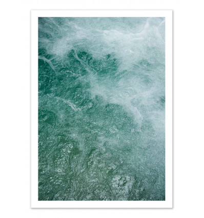 Art-Poster - Glacier water - Albertine Baronius