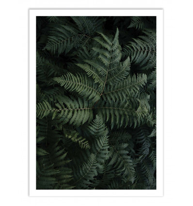 Art-Poster - Lush forest greens - Albertine Baronius