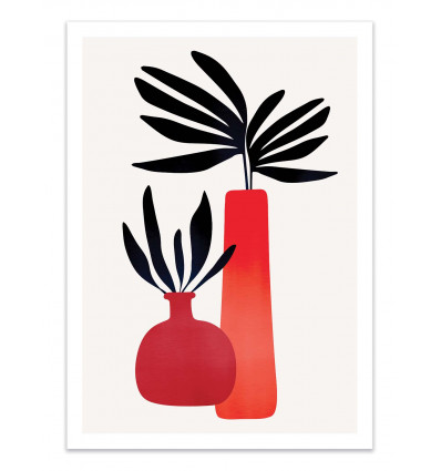Art-Poster - Farytale Plants Version2 - Kubistika