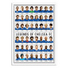 Art-Poster - Legends of Chelsea FC - Olivier Bourdereau
