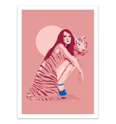 Art-Poster - Tigresse - Ana Ariane
