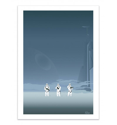 Art-Poster - Scarif Storm Troopers - Turo