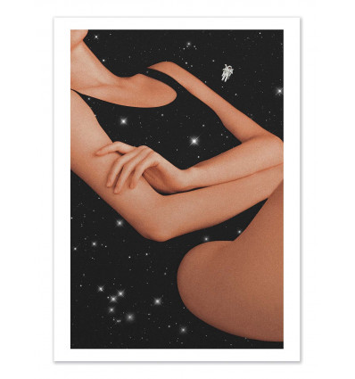 Art-Poster - Galaxy girl - Jonas Loose