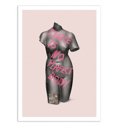 Art-Poster - No Perfect Body - Jonas Loose