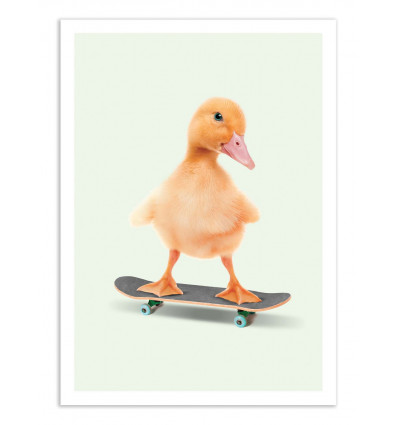 Art-Poster - Skate Duck - Jonas Loose