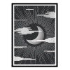 Art-Poster - The moon - Kookie Pixel