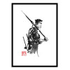 Art-Poster - One samurai - Pechane Sumie