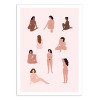 Art-Poster - Naked ladies - Maja Tomljanovic
