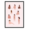 Art-Poster - Naked ladies - Maja Tomljanovic