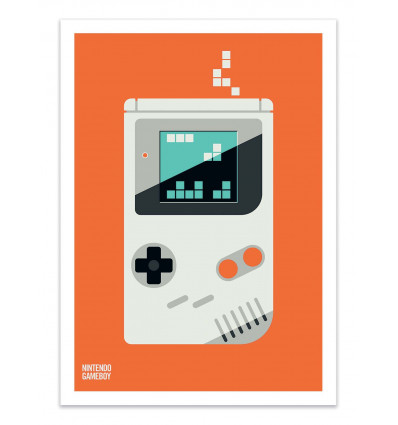 Art-Poster - Gameboy - Bo Lundberg