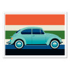 Art-Poster - Mint vintage Beetle car - Bo Lundberg