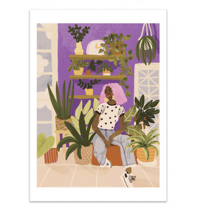 Art-Poster - Botanical lady - Gigi Rosado