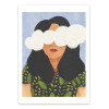 Art-Poster - Head in the clouds - Gigi Rosado