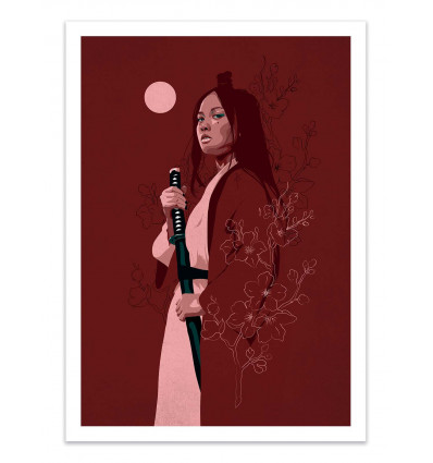 Art-Poster - Samourai - Ana Ariane