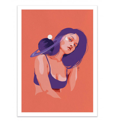 Art-Poster - Saturn - Ana Ariane