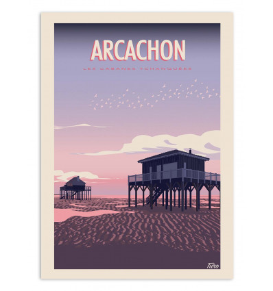 Art-Poster - Arcachon - Turo Memories Studio